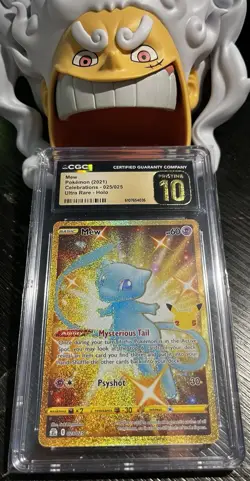 Pokemon Mew Celebrations 025/025 Secret Ultra Rare Holo CGC Pristine 10 Card - Image 2