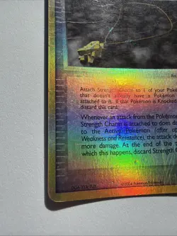 Strength Charm 74/95 Team Magma vs Team Aqua, Reverse Holo, Pokemon Cards - Image 3