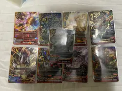 Future Card Buddyfight Lot Of 9 Dragon Thunder Empire Card LP Various Rarities - Image 1