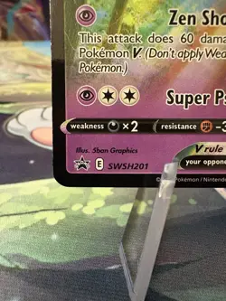 Espeon V SWSH201 SWSH: Sword & Shield Promo Cards Holo - Image 3