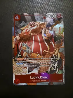 One Piece Card Game TCG Lucky.Roux PRB02-003 Alt Art M/NM Condition - Image 1