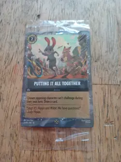 Zootopia 2 “Putting It All Together” Lorcana Promo Trading Card SEALED x 2 each - Image 2