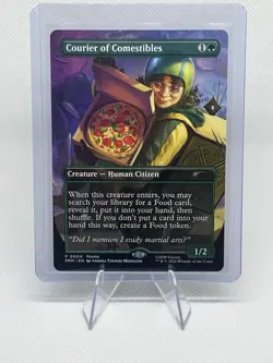 Magic The Gathering TMNT Courier Of Comestibles - Image 1