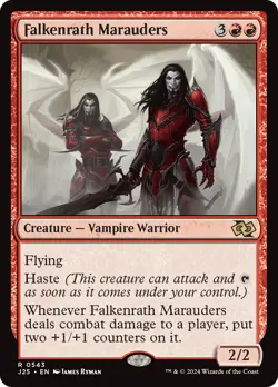 MTG Falkenrath Marauders [Foundations Jumpstart] Near Mint Magic - Image 1