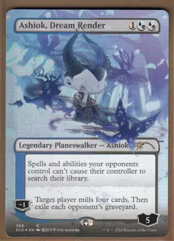 Foil Ashiok, Dream Render 399 Secret Lair Magic the Gathering MTG NM - Image 1