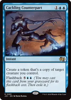 MTG Cackling Counterpart [Foundations Jumpstart] Near Mint Magic - Image 1