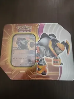 Pokemon Paradox Destinies Tin, IRON BOULDER EX edition, FACTORY SEALED - Image 1