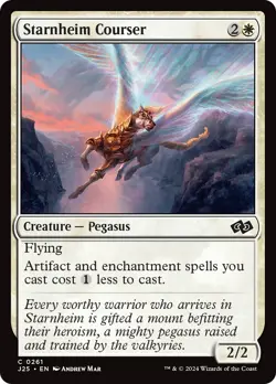 MTG Starnheim Courser [Foundations Jumpstart] Near Mint Magic - Image 1