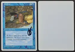 Signed MTG Magic Baroh Artist Proof _ Italian WB Fourth Ed 4E _ SINBAD _1/50! - Image 1