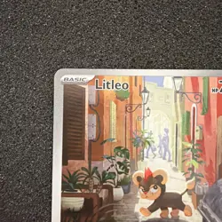 Litleo 139/132 Illustration Rare Mega Evolution Pokemon Near Mint - Image 2