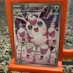 Wigglytuff Pokemon Illustration Rare ME02: Phantasmal Flames 105/094 - Image 1
