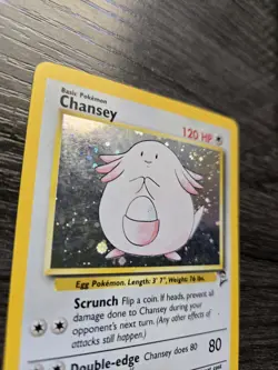 Base Set 2 - Chansey 3/130 - Rare Holofoil Holo Pokemon MP - Image 2