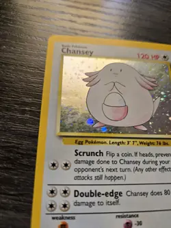 Base Set 2 - Chansey 3/130 - Rare Holofoil Holo Pokemon MP - Image 3