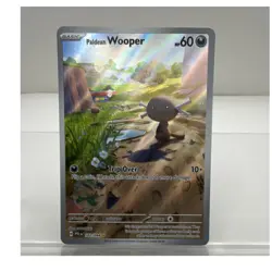 Pokemon TCG Paldean Wooper 102/094 Phantasmal Flames Rare Holo 60 HP English - Image 1