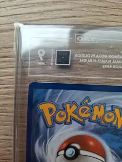 2025 POKEMON PHANTASMAL FLAMES #106/094 MEOWTH ILLUSTRATION RARE TAG 9 - Image 2