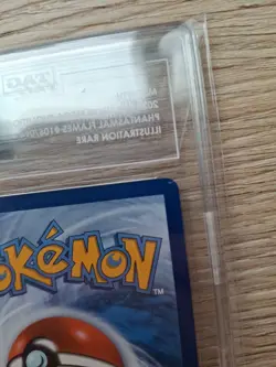 2025 POKEMON PHANTASMAL FLAMES #106/094 MEOWTH ILLUSTRATION RARE TAG 9 - Image 3