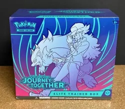POKEMON SCARLET & VIOLET JOURNEY TOGETHER FACTORY SEALED ELITE TRAINER BOX ETB - Image 1