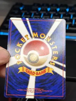Pokemon TCG Japanese Lt. Surge Trainer Holo Gym MP Swirl - Image 3