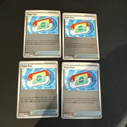 Pokepad Perfect Order Reverse Holo Pokemon play set 4x - Image 1