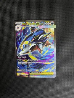 Pokemon TCG Mega Sharped Ex 127/094 SIR phantasmal Flames DEFECT - Image 1