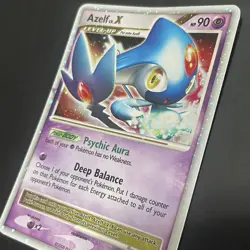 Holo Azelf LV. X #140 Pokemon Legends Awakened - Image 2