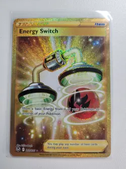 Energy Switch Silver Tempest 212/195 Holo Secret Rare Pokemon TCG - Image 3
