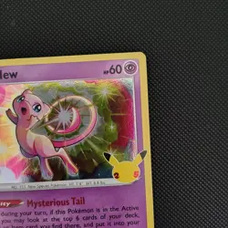 Pokemon Mew 011/025 Celebrations Holo Rare Basic English 2021 - Image 4
