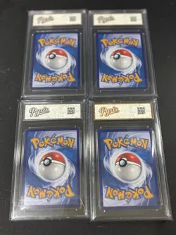 4PCS Eevee CBB2C 0102/15,0703/15,0207/14,0503/14 Chinese Pokemon Grade 10 - Image 2