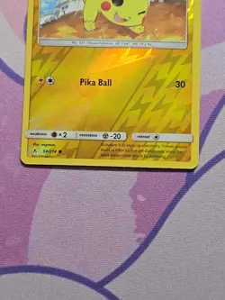 Pikachu Reverse Holo 54/214 Pokemon Unbroken Bonds LP - Image 3