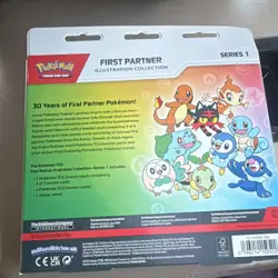 Pokemon TCG First Partner Illustration Collection Series 1 Promo Booster Box Ch… - Image 2