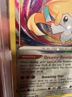 2020 Pokemon Vivid Voltage Jirachi Amazing Rare SWSH #119 PSA 10 Gem Mint - Image 5