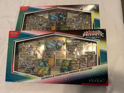 Pokemon Lucario Ex Tyranitar Ex Premium Collection Prismatic Evolution Lot of 2 - Image 1