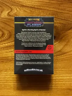 POKEMON TCG MEGA EVOLUTION PHANTASMAL FLAMES BOOSTER BUNDLE FACTORY SEALED BOX A - Image 2