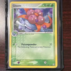 Pokemon Gloom Common Reverse Holo EX Unseen Forces 2005 58/115 - Image 1
