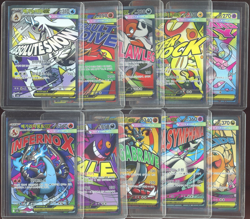 Lot of (10) 2025 Pokemon m2a Korean Mega Attack Rare #223 Mega Charizard X ex - Image 1