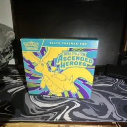 Pokemon Elite Trainer Box Mega Evolution Ascended Heroes Dragonite - TCG, OPENED - Image 1