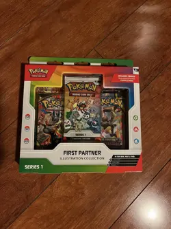 Pokemon TCG First Partner Illustration Collection Series 1 Box Sealed NEW - Image 1