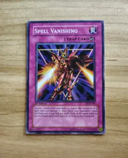 Yu-Gi-Oh! - Spell Vanishing - Super Rare / Holo - DCR-101 - Image 1