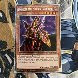 Breaker the Magical Warrior Yugioh RA03-EN125 Platinum Secret Rare NM - Image 2