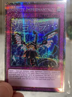 Yu-Gi-Oh! Starlight! RA05: EN140-INFINITE Impermanence 1st Ed NM-MINT - Image 1