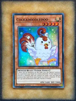 Yugioh Cockadoodledoo AC18-EN014 Super Rare 1st Ed NM - Image 1