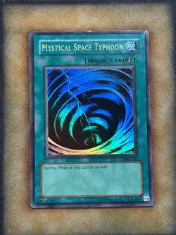 Yugioh Mystical Space Typhoon MRL-047 Ultra Rare Original Print LP - Image 1