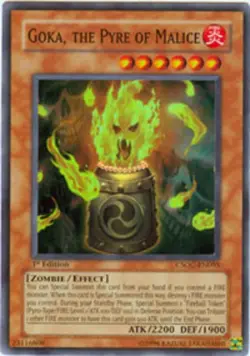 Goka, the Pyre of Malice - CSOC-EN095 - Super Rare - Unlimited Edition - Moderat - Image 1