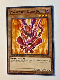 1x (NM) Possessed Dark Soul - SBLS-EN003 - Common - 1st Edition YuGiOh - Image 1