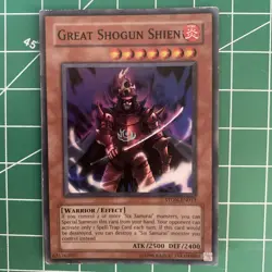 Great Shogun Shien STON-EN013 Super Rare Unlimited Yugioh - Image 1