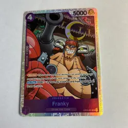 Franky OP09-072 - One Piece TCG - SR NM Super Rare Near-Mint Foil English PWE - Image 1