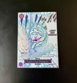 One Piece TCG English OP15-077 Lightning Dragon Event Alt Art Parallel - Image 1