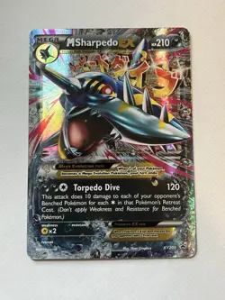 M SHARPEDO EX - XY200 XY200 HOLO PROMO XY PROMO POKEMON LIGHTLY PLAYED - Image 1