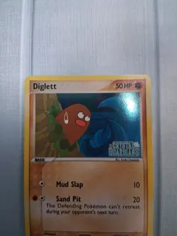 Pokemon Diglett Crystal Guardians 50/100 Common Reverse Holo NM Fast Ship. - Image 3