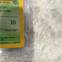 Pokemon Scyther 70 HP Jungle 10/64 Rare Holo Basic Unlimited 1999 Wizards - Image 2